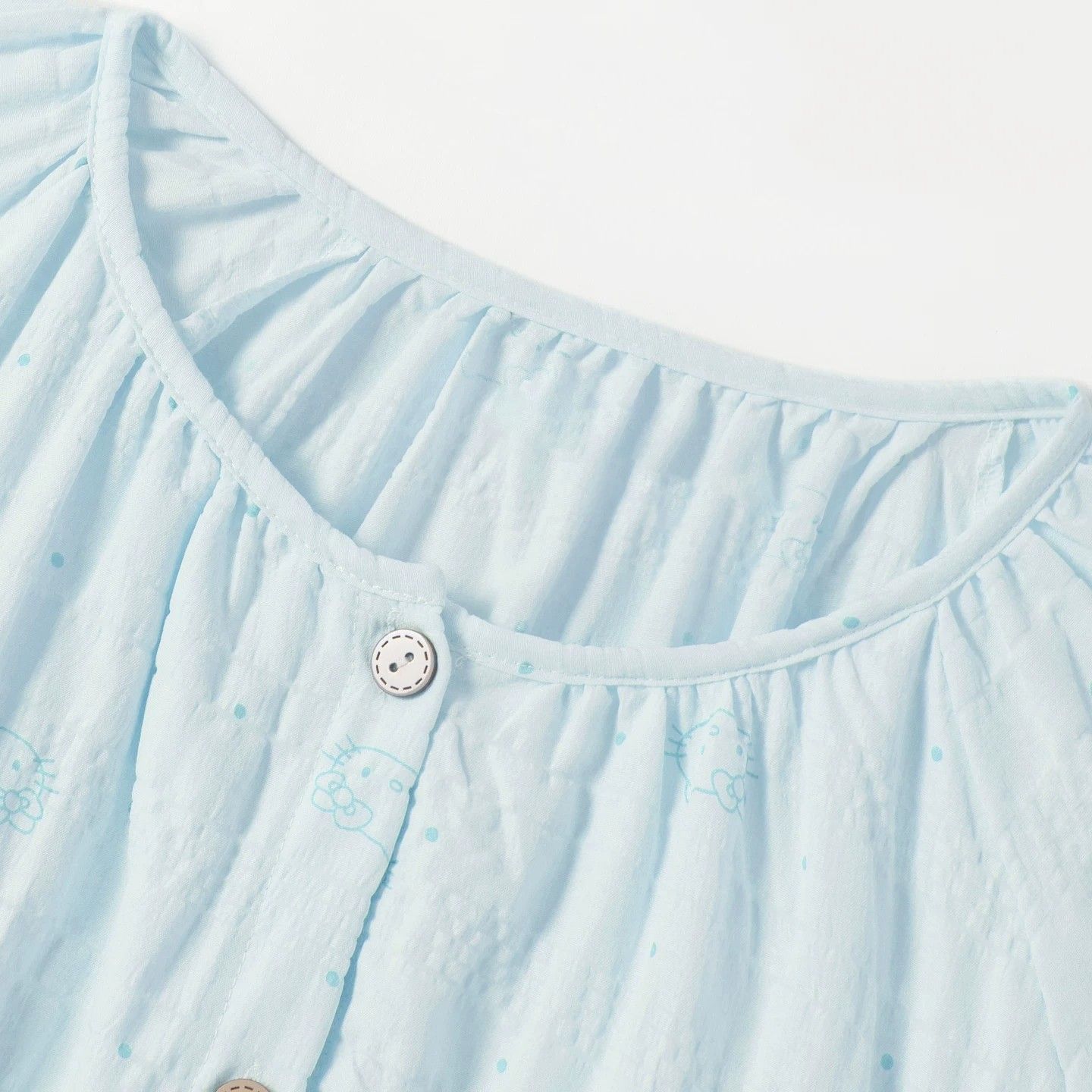 Summer Cotton With Pads Homewear Women Short Sleeve Shorts 2 Pcs Breat photo 5 (style 509515)