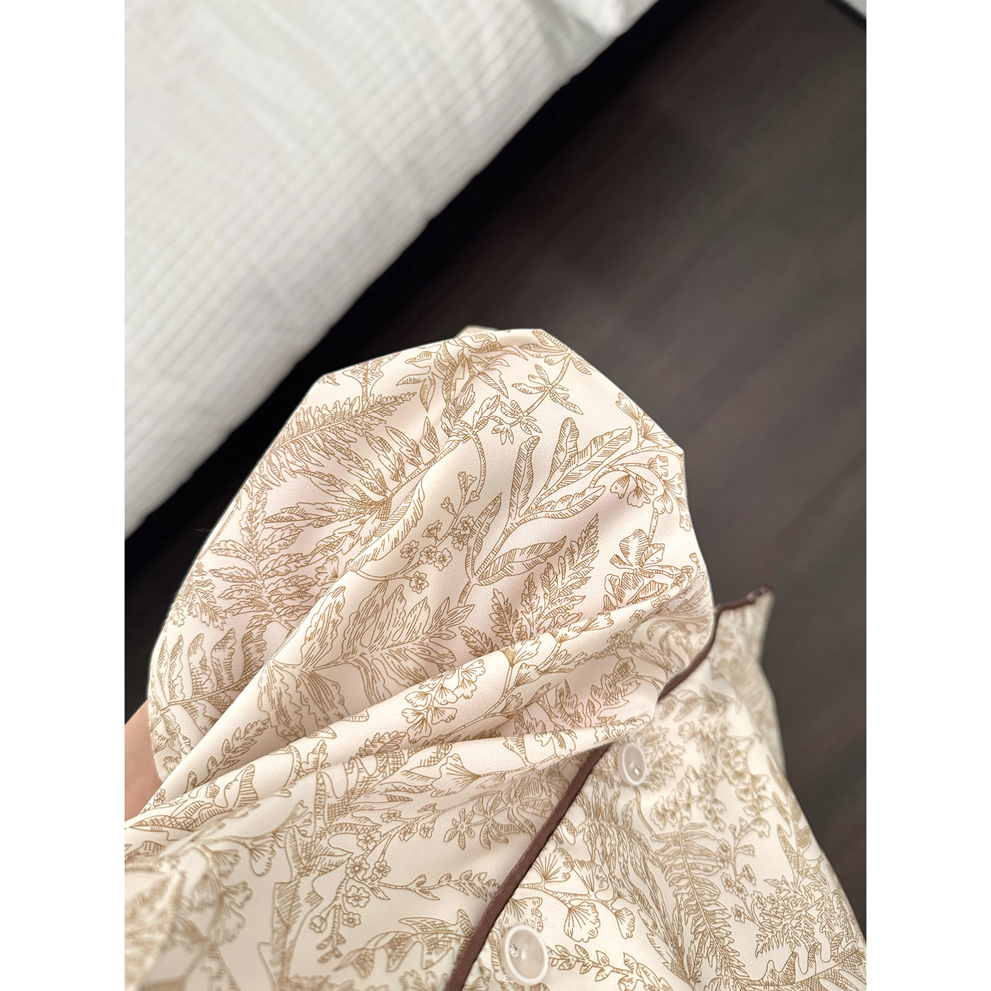 Summer Ice Silk Homewear Women Short Sleeve Shorts 2 Pcs Breathable Co photo 6 (style 5370372)