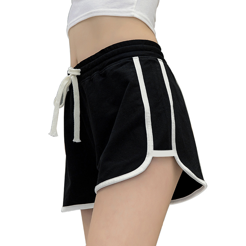 Sports Shorts Women Summer Casual Loose Straight Outdoor High Waist Sl photo 5 (style 613878983677)