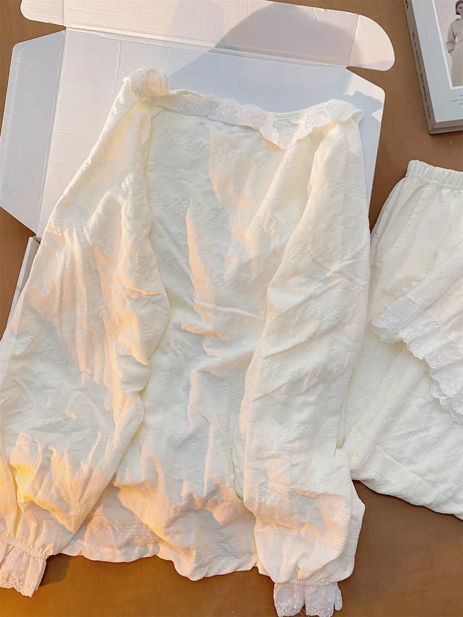Summer Cotton With Pads Homewear Women Short Sleeve Shorts 2 Pcs Breat photo 6 (style 7015)