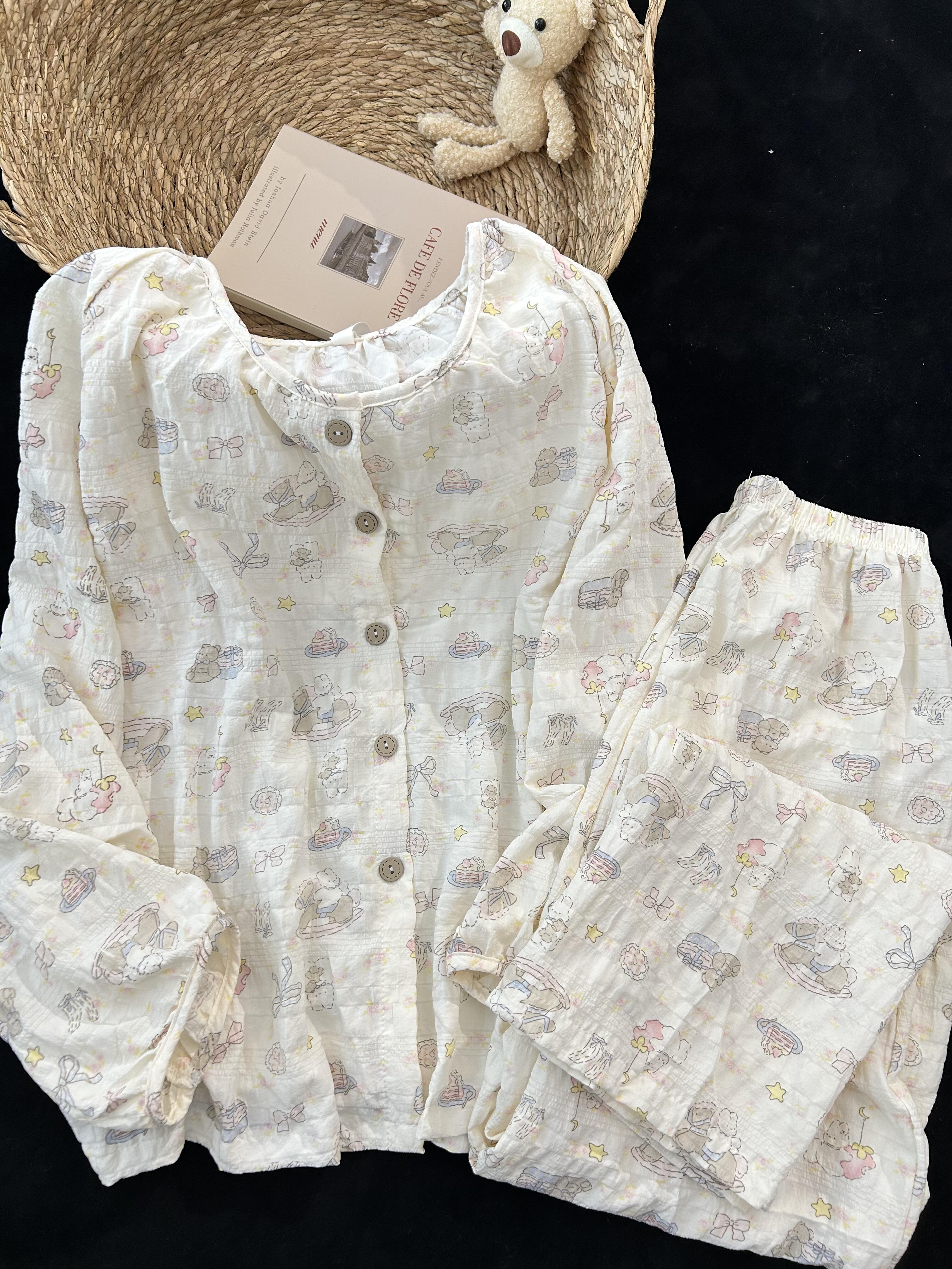 Summer Cotton With Pads Homewear Women Short Sleeve Shorts 2 Pcs Breat photo 1 (style 70217022)