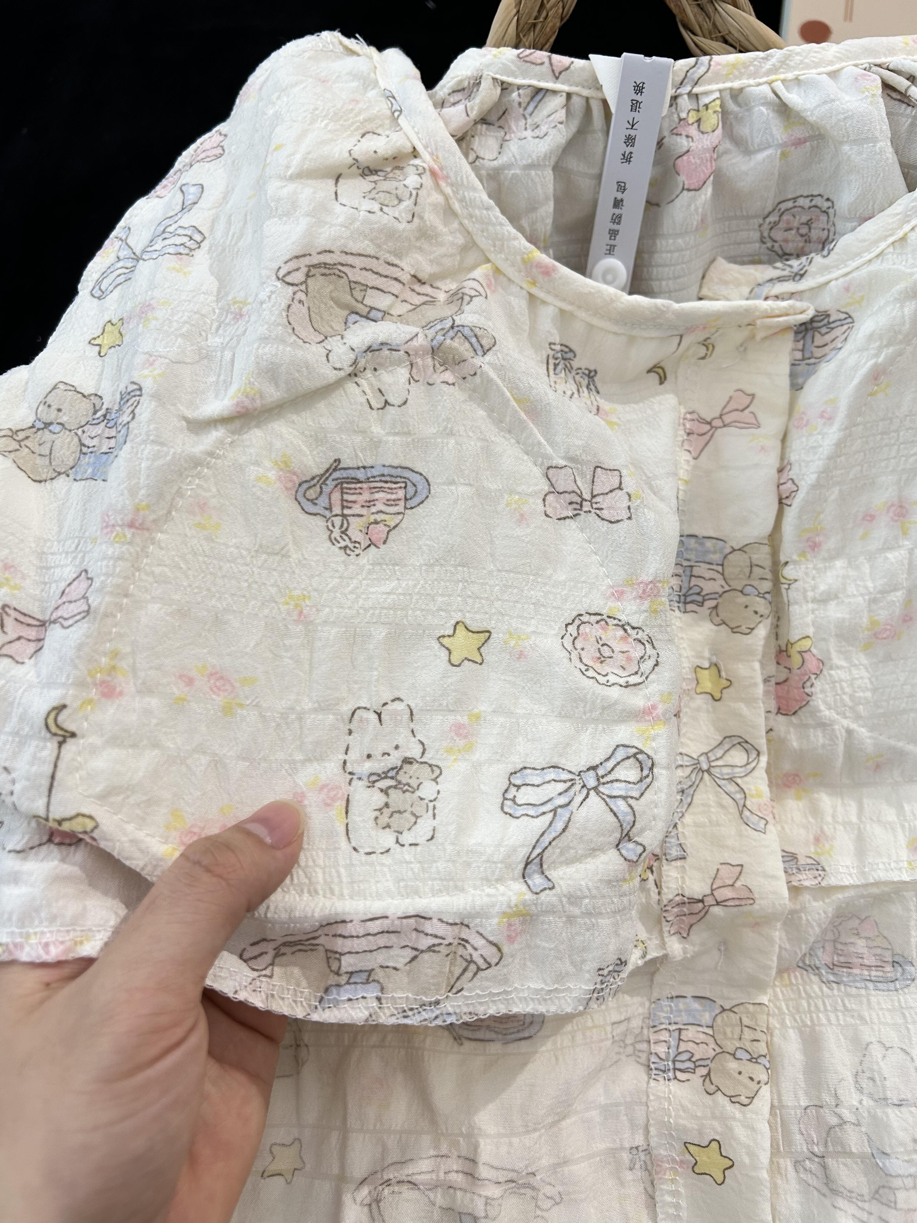 Summer Cotton With Pads Homewear Women Short Sleeve Shorts 2 Pcs Breat photo 4 (style 70217022)