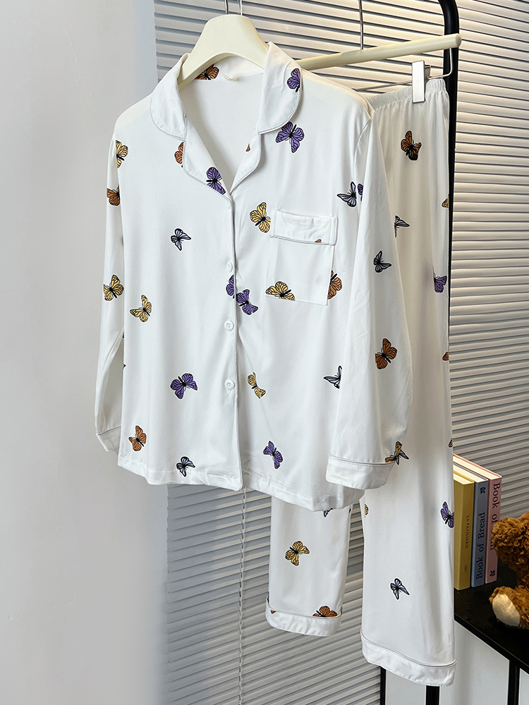 Summer Cotton-Like Homewear Women Short Sleeve Shorts 2 Pcs Breathable photo 3 (style 7105252)