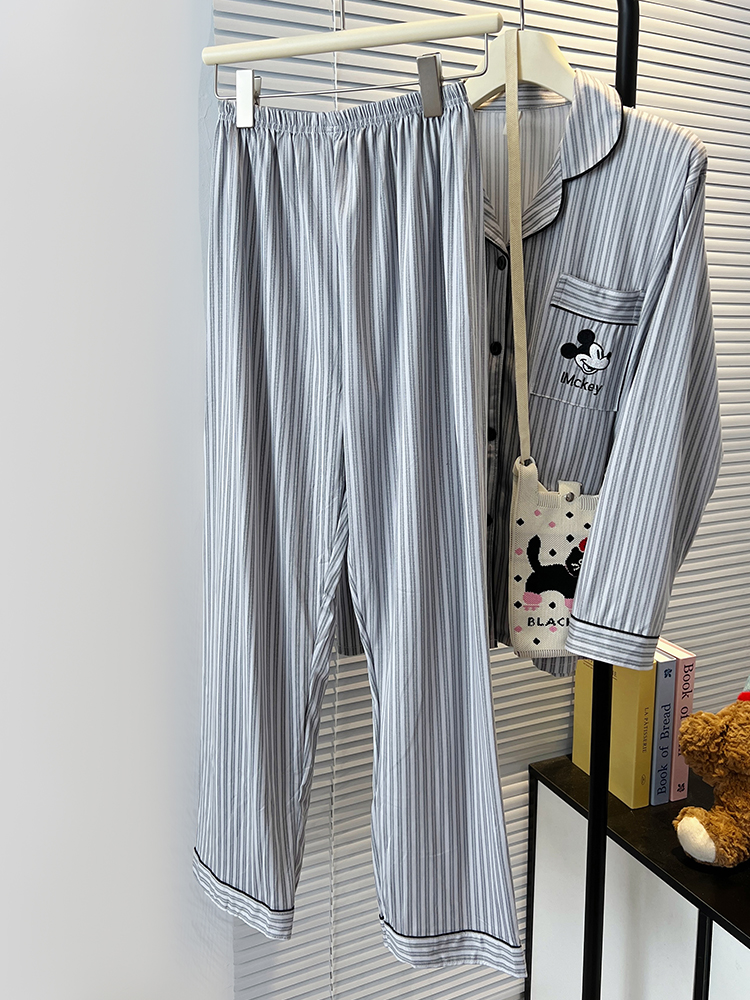 Summer Cotton-Like Homewear Women Short Sleeve Shorts 2 Pcs Breathable photo 5 (style 7115252)
