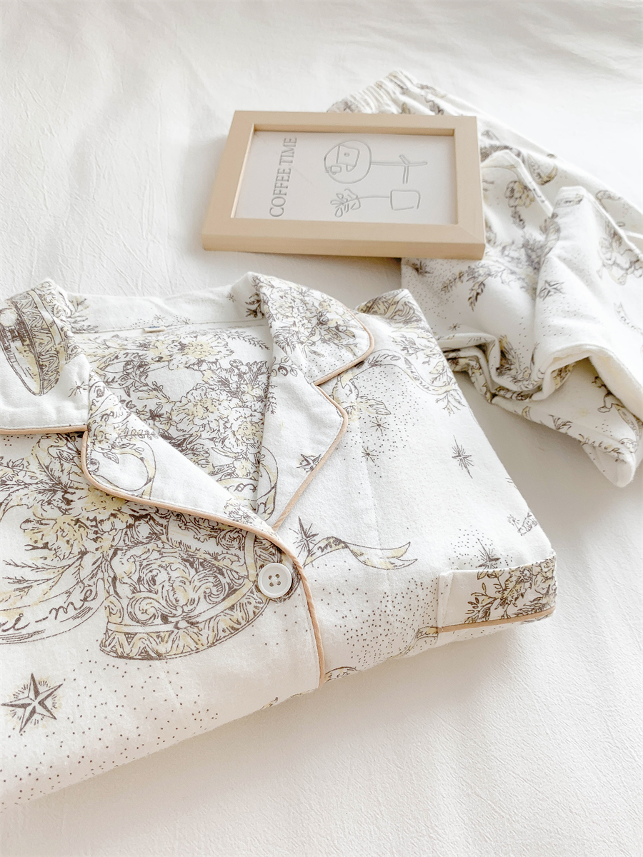 Summer Cotton-Like Homewear Women Short Sleeve Shorts 2 Pcs Breathable photo 3 (style 716325)