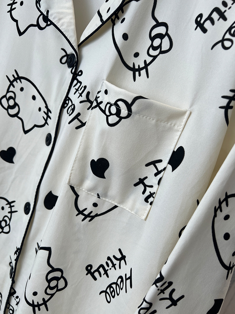 Summer Cotton-Like Homewear Women Short Sleeve Shorts 2 Pcs Breathable photo 5 (style 7186212)
