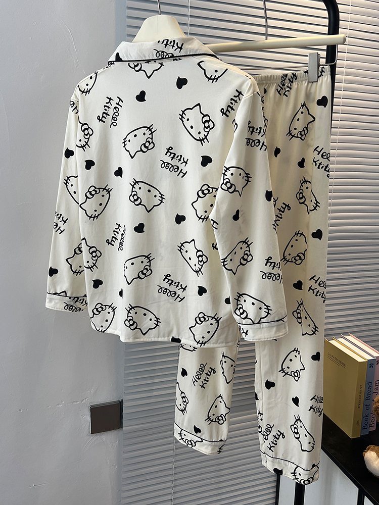 Summer Cotton-Like Homewear Women Short Sleeve Shorts 2 Pcs Breathable photo 7 (style 7186212)