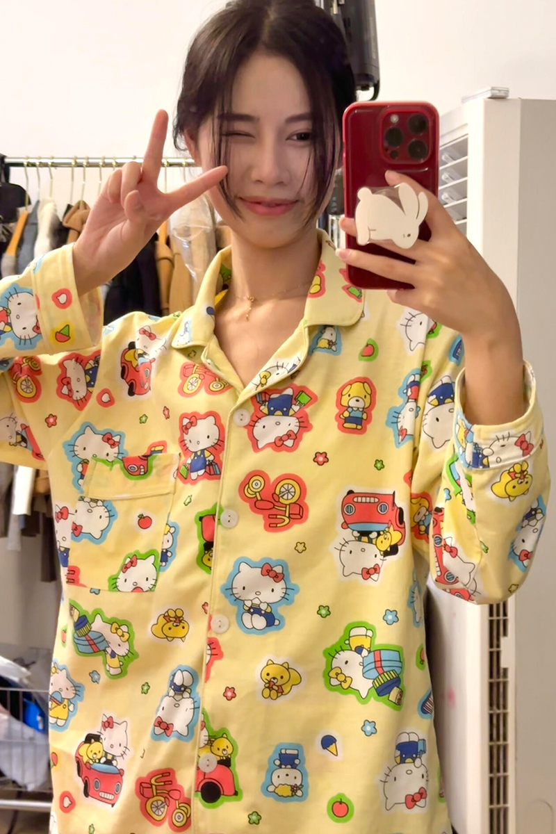 Summer Cotton-Like Homewear Women Short Sleeve Shorts 2 Pcs Breathable photo 5 (style 7204212)