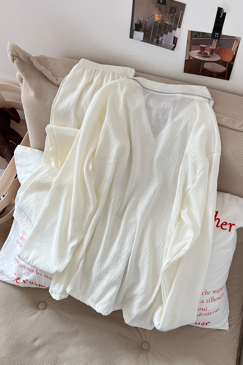 Summer Cloud Cotton Homewear Women Short Sleeve Shorts 2 Pcs Breathabl photo 7 (style 7218182)