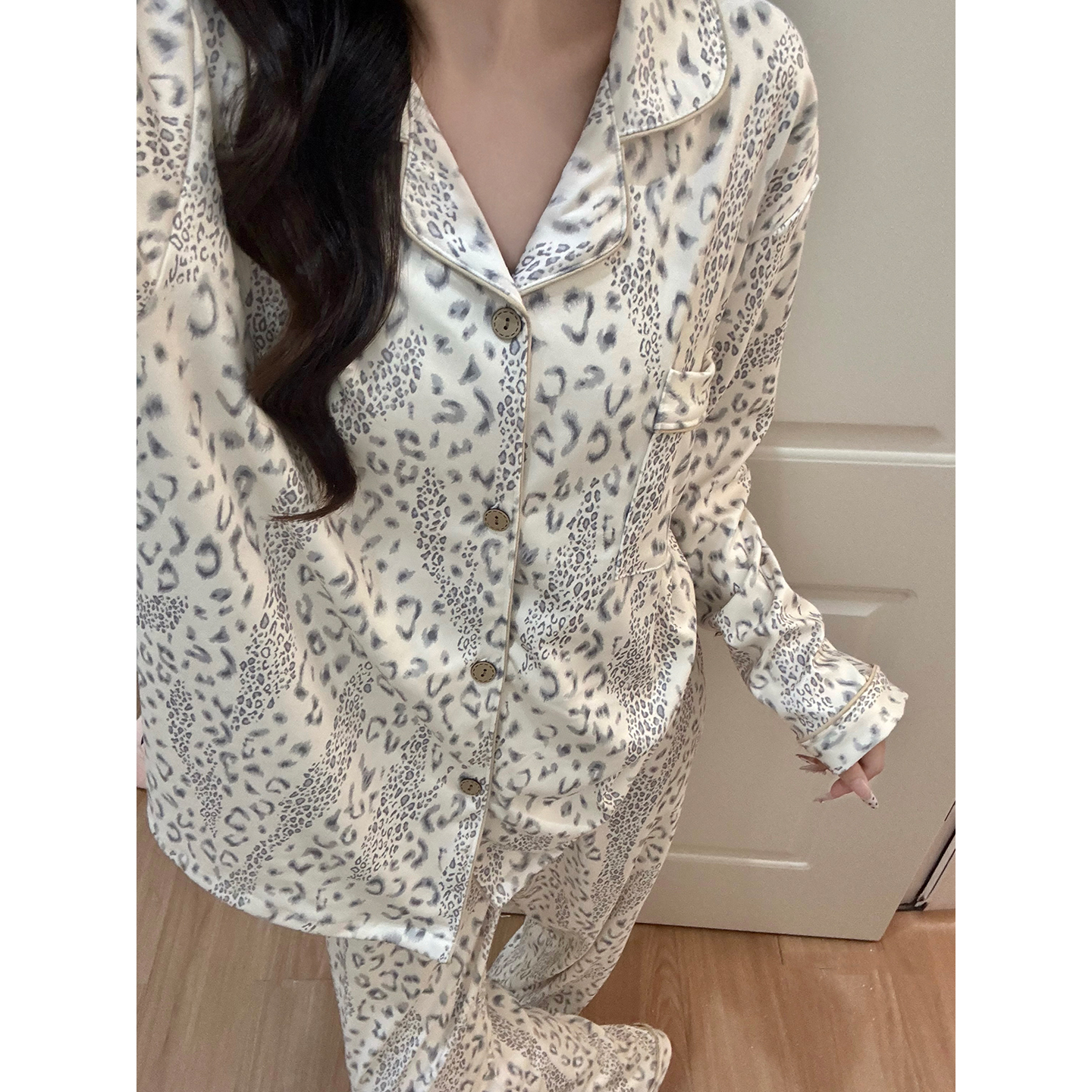 Summer Cotton Homewear Women Short Sleeve Shorts 2 Pcs Breathable Comf photo 1 (style 7261332)