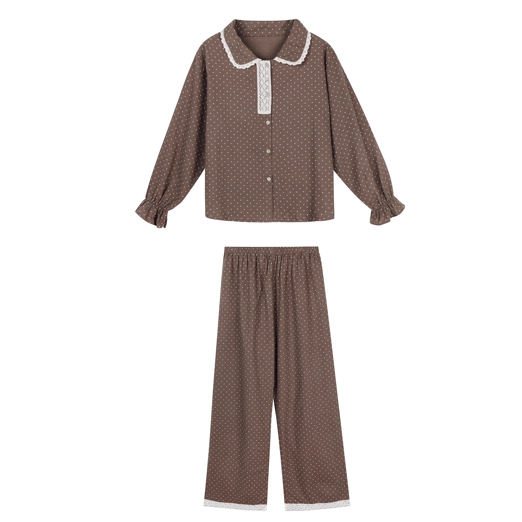 Summer Cotton Homewear Women Short Sleeve Shorts 2 Pcs Breathable Comf photo 6 (style 7269402)