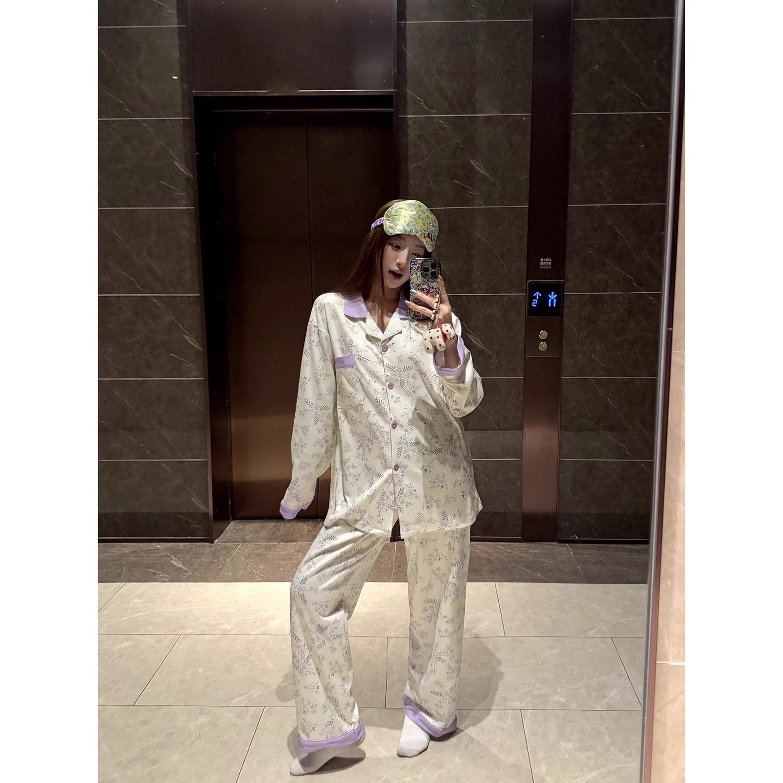 Summer Cotton Homewear Women Short Sleeve Shorts 2 Pcs Breathable Comf photo 4 (style 7280332)