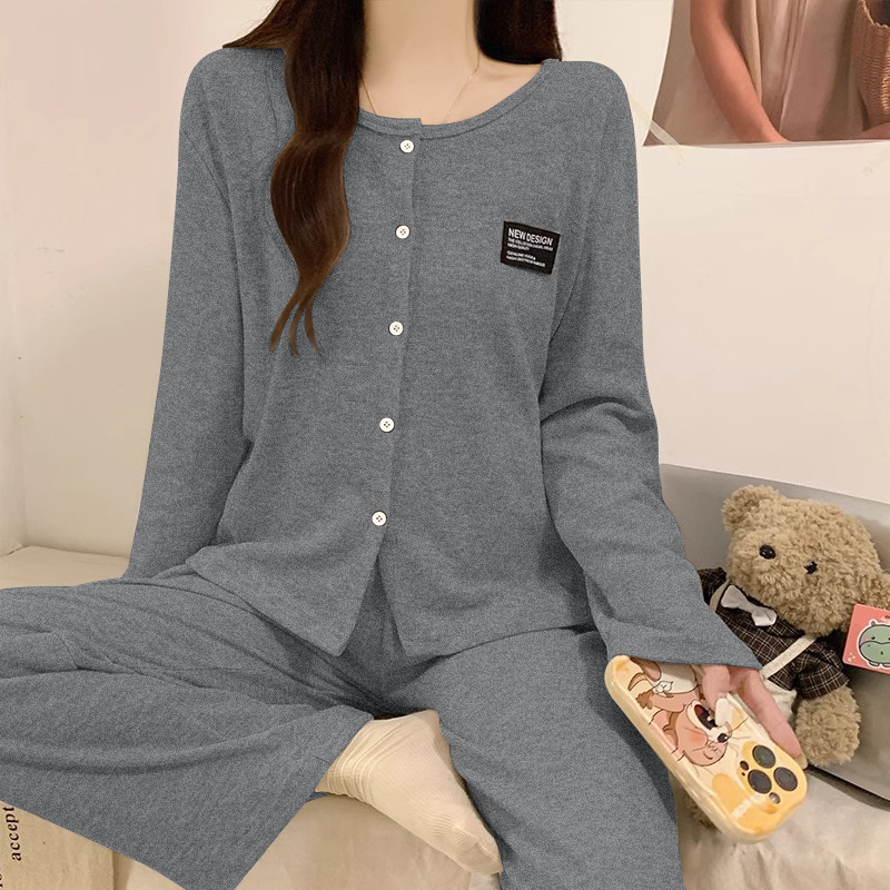 Summer Cotton Homewear Women Short Sleeve Shorts 2 Pcs Breathable Comf photo 2 (style 7341)