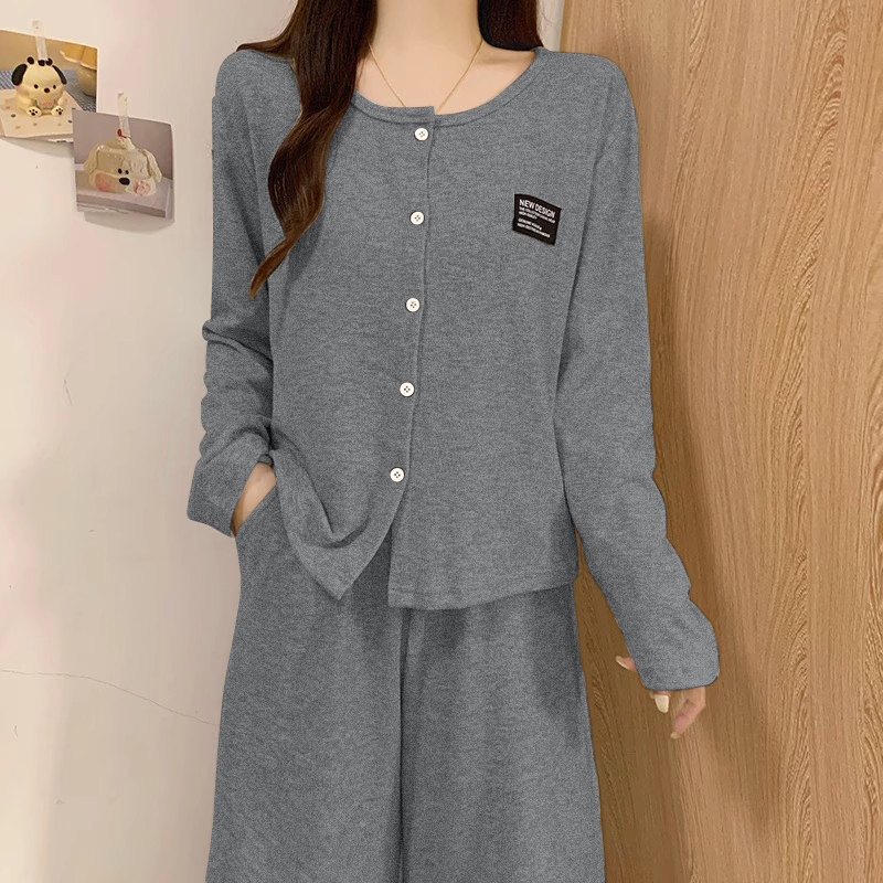 Summer Cotton Homewear Women Short Sleeve Shorts 2 Pcs Breathable Comf photo 3 (style 7341)