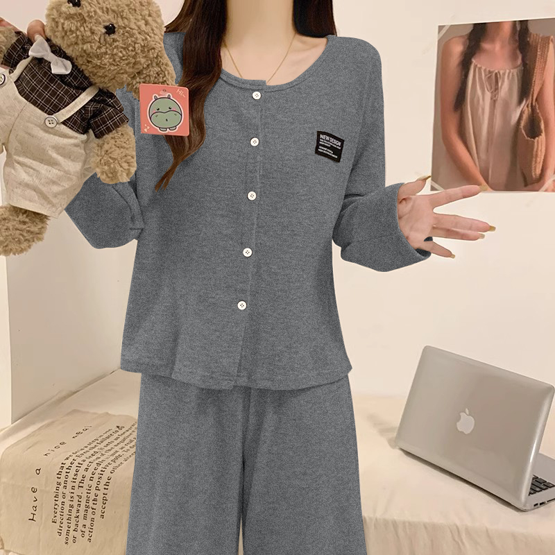 Summer Cotton Homewear Women Short Sleeve Shorts 2 Pcs Breathable Comf photo 4 (style 7341)
