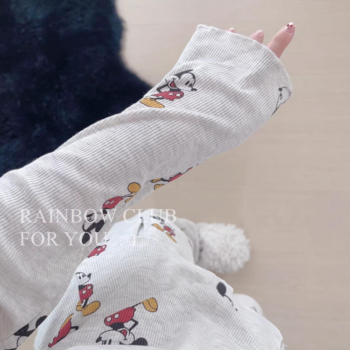 Summer Cotton Homewear Women Short Sleeve Shorts 2 Pcs Breathable Comf photo 4 (style 734615)