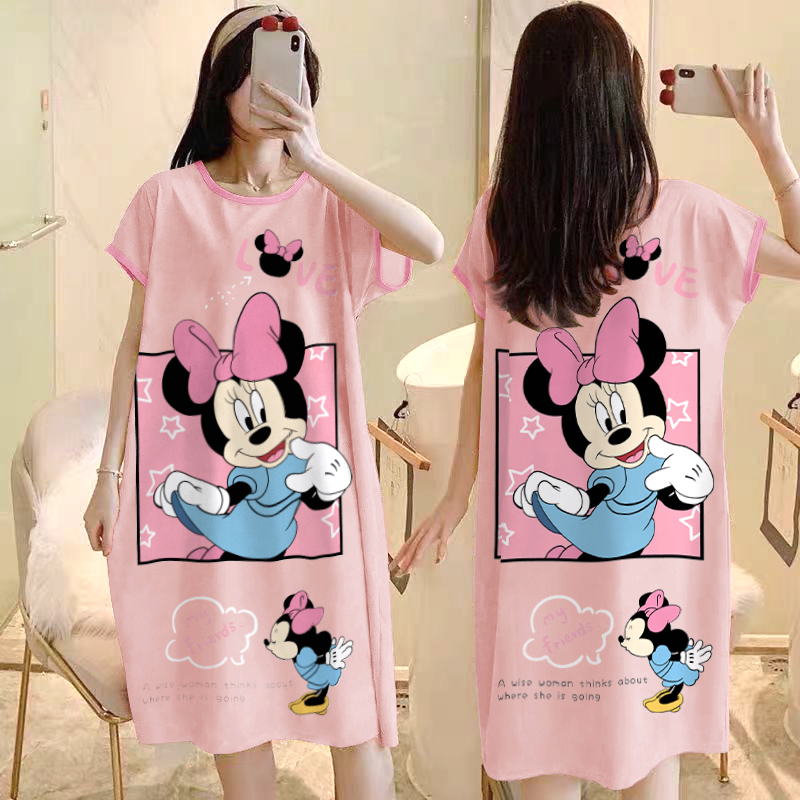 Summer Cotton Homewear Women Short Sleeve Shorts 2 Pcs Breathable Comf photo 5 (style 8)