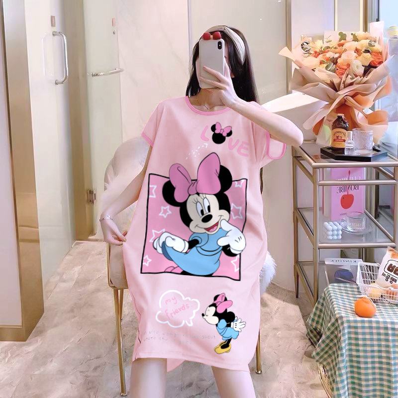 Summer Cotton Homewear Women Short Sleeve Shorts 2 Pcs Breathable Comf photo 6 (style 8)