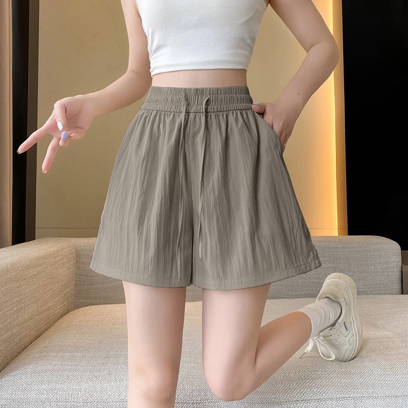 Ice Silk Yamamoto Shorts Women Summer 2026 New High Waist Outdoor Casu photo 1 (style 815536114061)