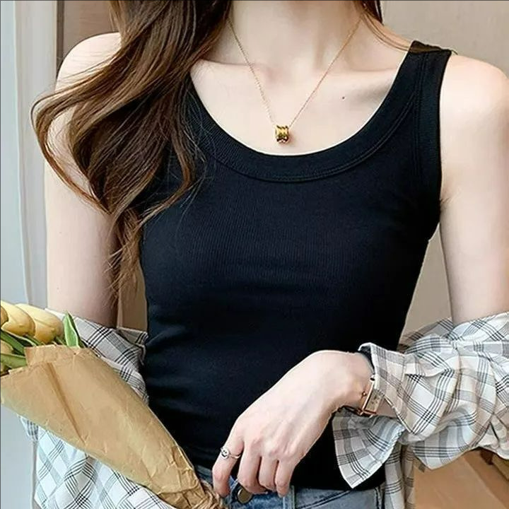 Modal Camisole Women Hide Armpit Sleeveless Inner Slim Outdoor Plus Ve photo 2 (style 924280505573)
