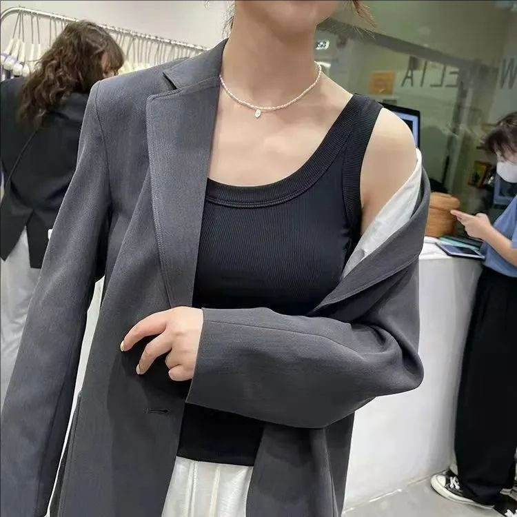 Modal Camisole Women Hide Armpit Sleeveless Inner Slim Outdoor Plus Ve photo 4 (style 924280505573)