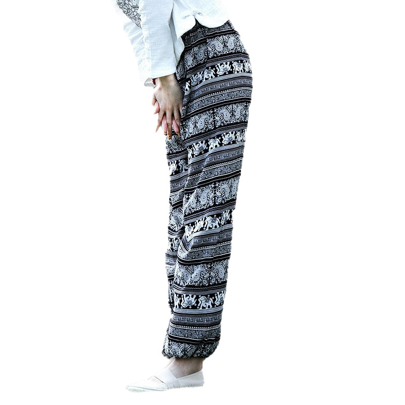 Ethnic Elephant Pants New Rayon Bloomers Pants Thailand Tourist Rayon photo 5 (style 951349739024)