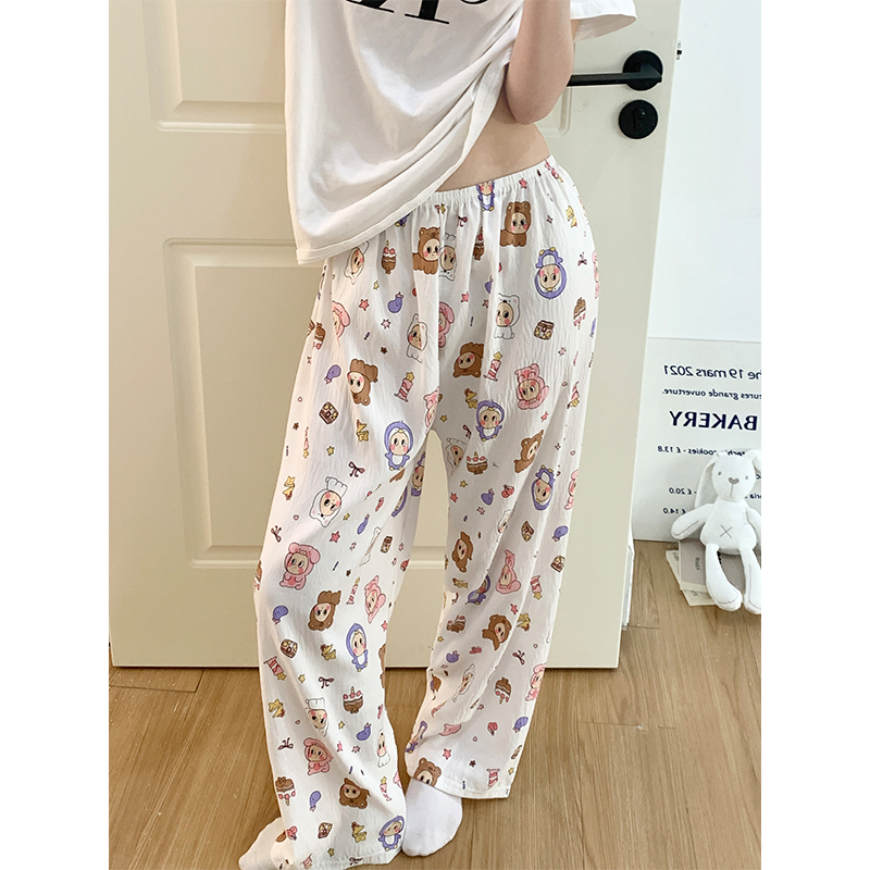 Summer Cotton Homewear Women Short Sleeve Shorts 2 Pcs Breathable Comf photo 5 (style 251)