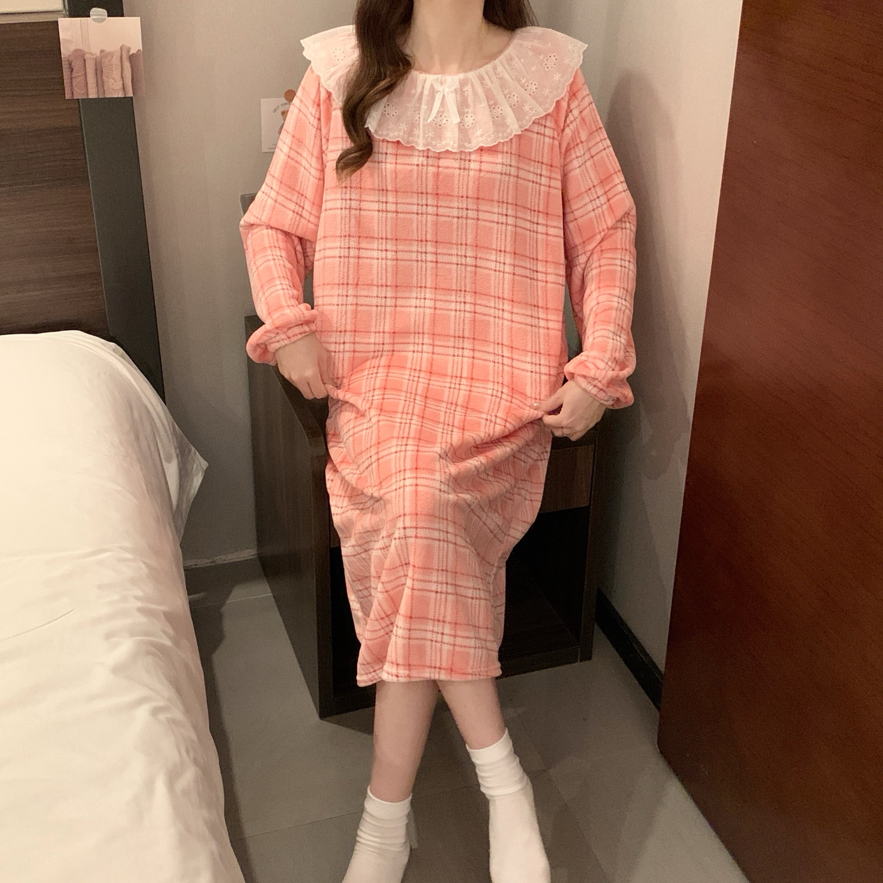 Summer Cotton Homewear Women Short Sleeve Shorts 2 Pcs Breathable Comf photo 2 (style 30631020)