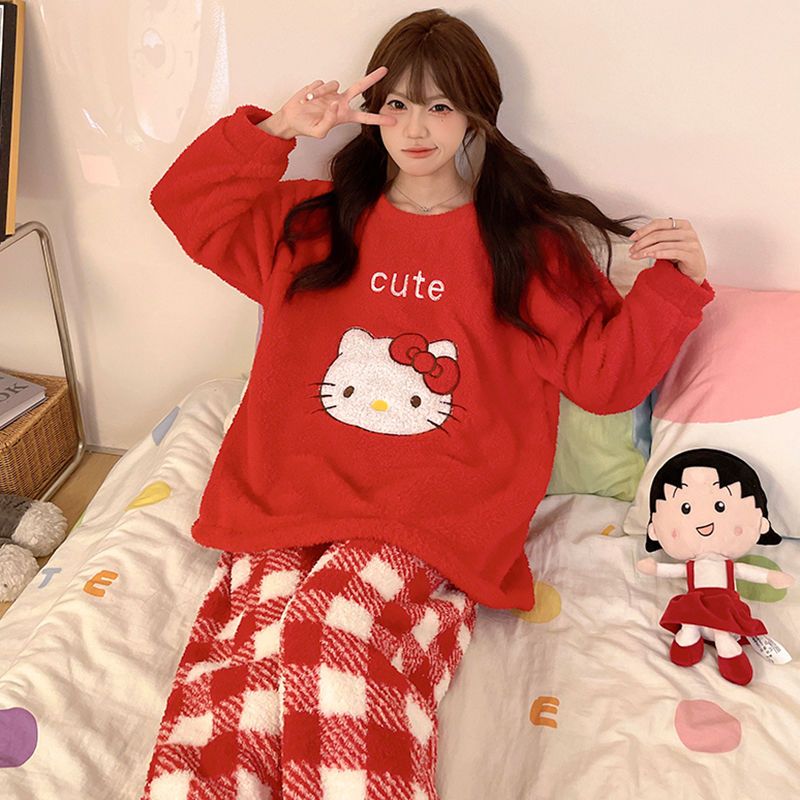 Summer Cotton Homewear Women Short Sleeve Shorts 2 Pcs Breathable Comf photo 2 (style 010)