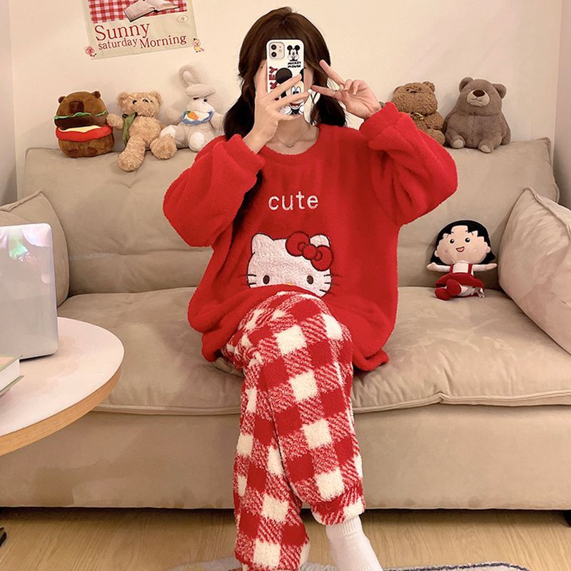 Summer Cotton Homewear Women Short Sleeve Shorts 2 Pcs Breathable Comf photo 3 (style 010)