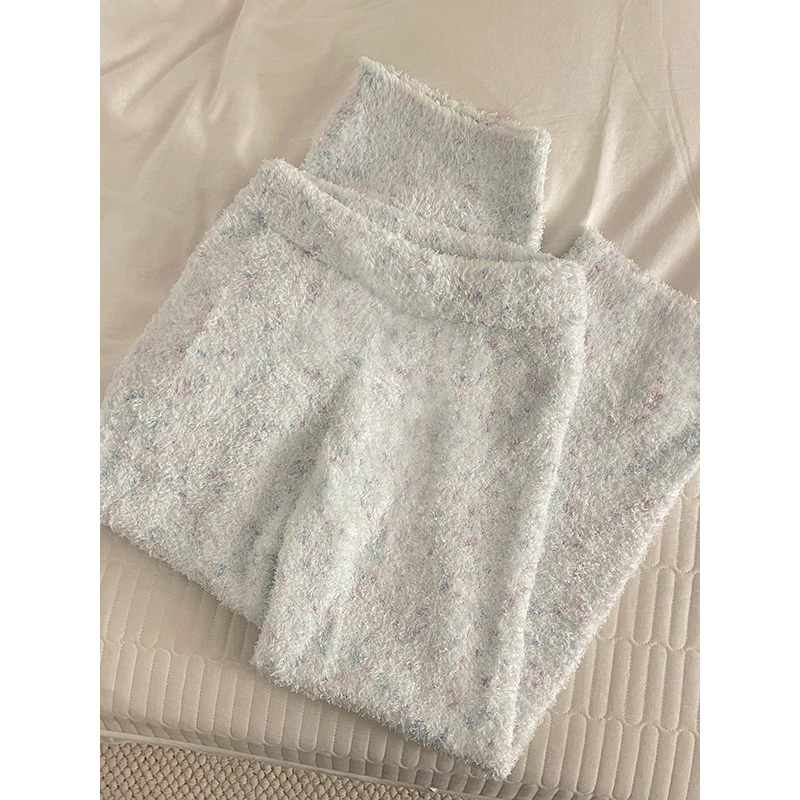 Summer Cotton Homewear Women Short Sleeve Shorts 2 Pcs Breathable Comf photo 5 (style 109)