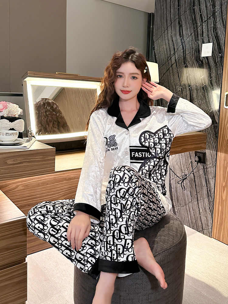 Summer Cotton Homewear Women Short Sleeve Shorts 2 Pcs Breathable Comf photo 5 (style 15635)