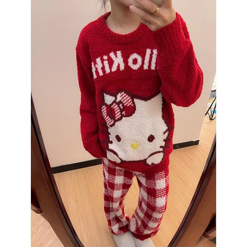 Summer Cotton Homewear Women Short Sleeve Shorts 2 Pcs Breathable Comf photo 4 (style 240)
