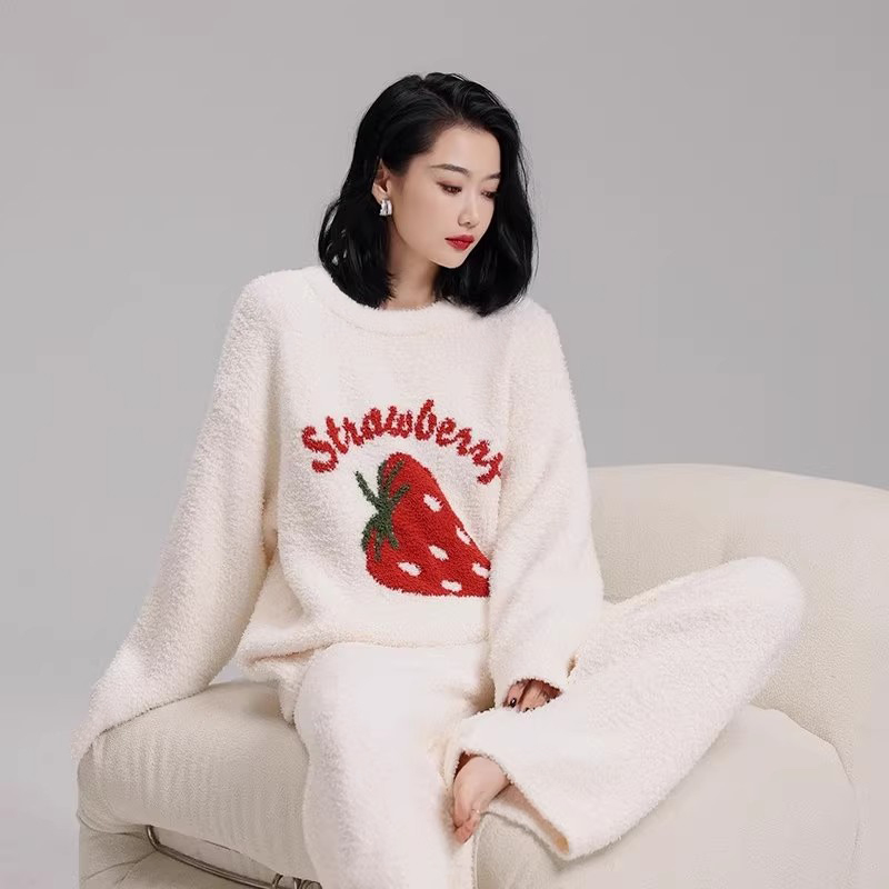 Summer Cotton Homewear Women Short Sleeve Shorts 2 Pcs Breathable Comf photo 5 (style 245)
