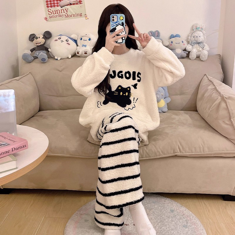 Summer Cotton Homewear Women Short Sleeve Shorts 2 Pcs Breathable Comf photo 6 (style 248)