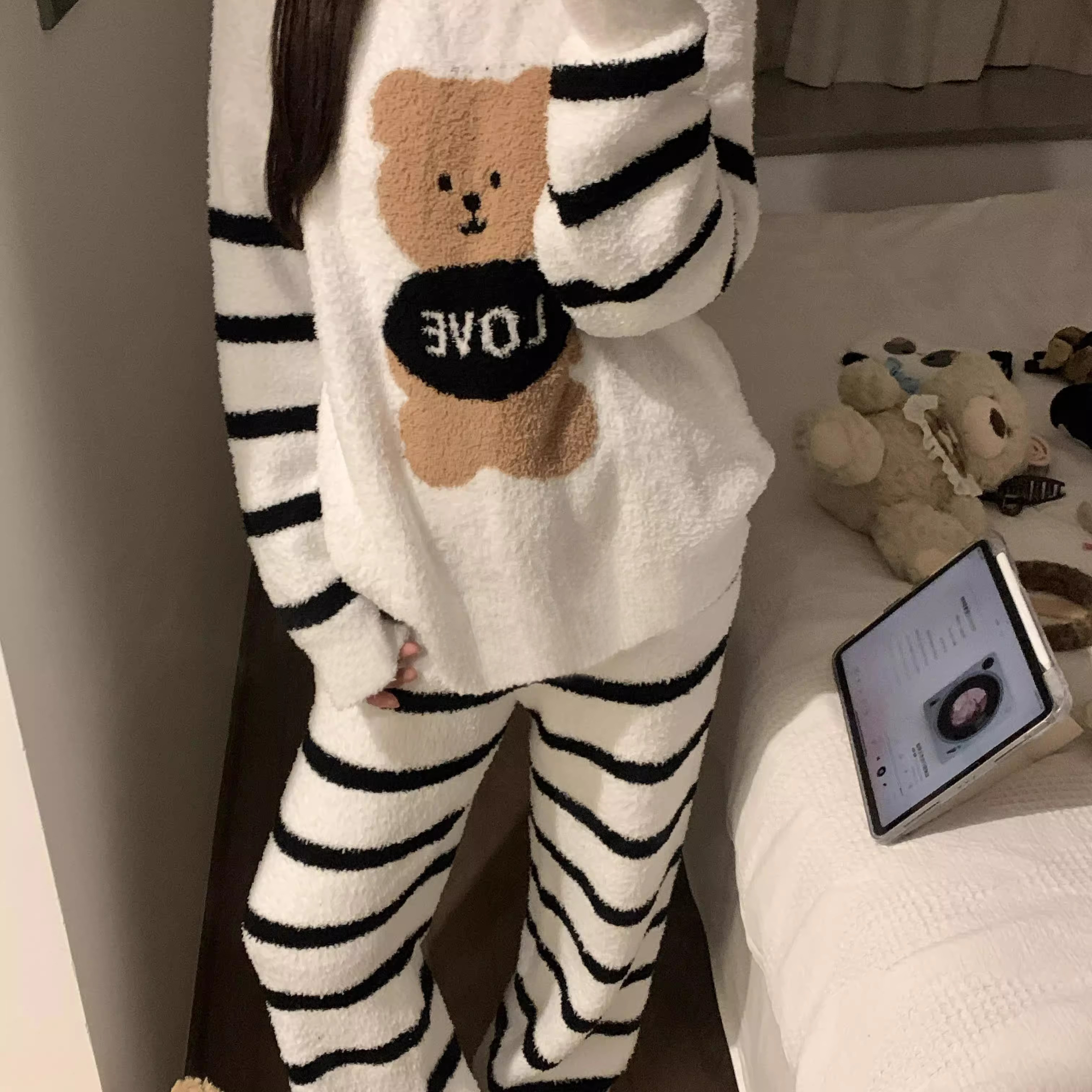 Summer Cotton Homewear Women Short Sleeve Shorts 2 Pcs Breathable Comf photo 6 (style 252)
