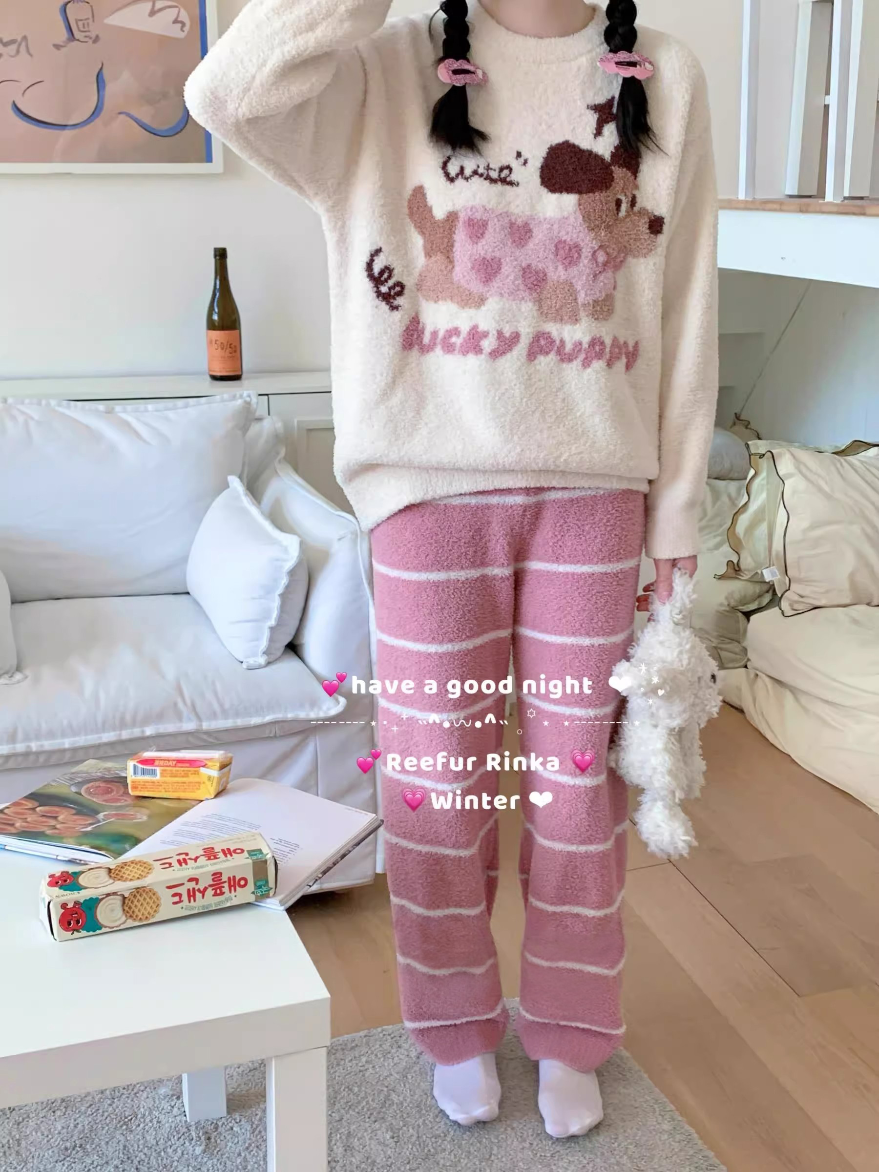 Summer Cotton Homewear Women Short Sleeve Shorts 2 Pcs Breathable Comf photo 3 (style 260)