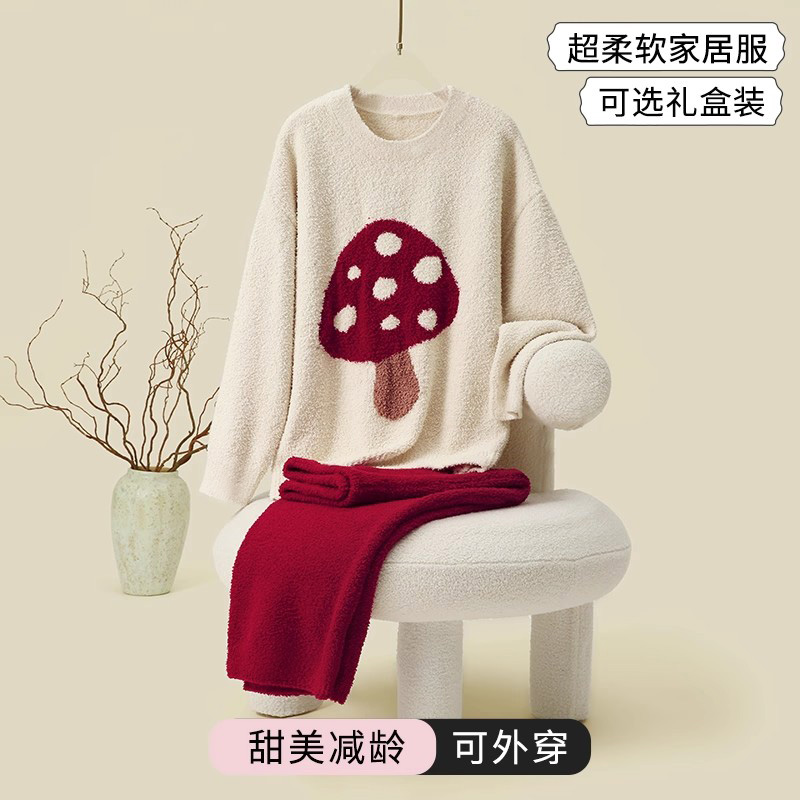 Summer Cotton Homewear Women Short Sleeve Shorts 2 Pcs Breathable Comf photo 1 (style 262)