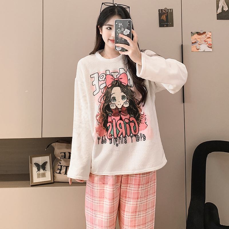 Summer Cotton Homewear Women Short Sleeve Shorts 2 Pcs Breathable Comf photo 5 (style 270281)