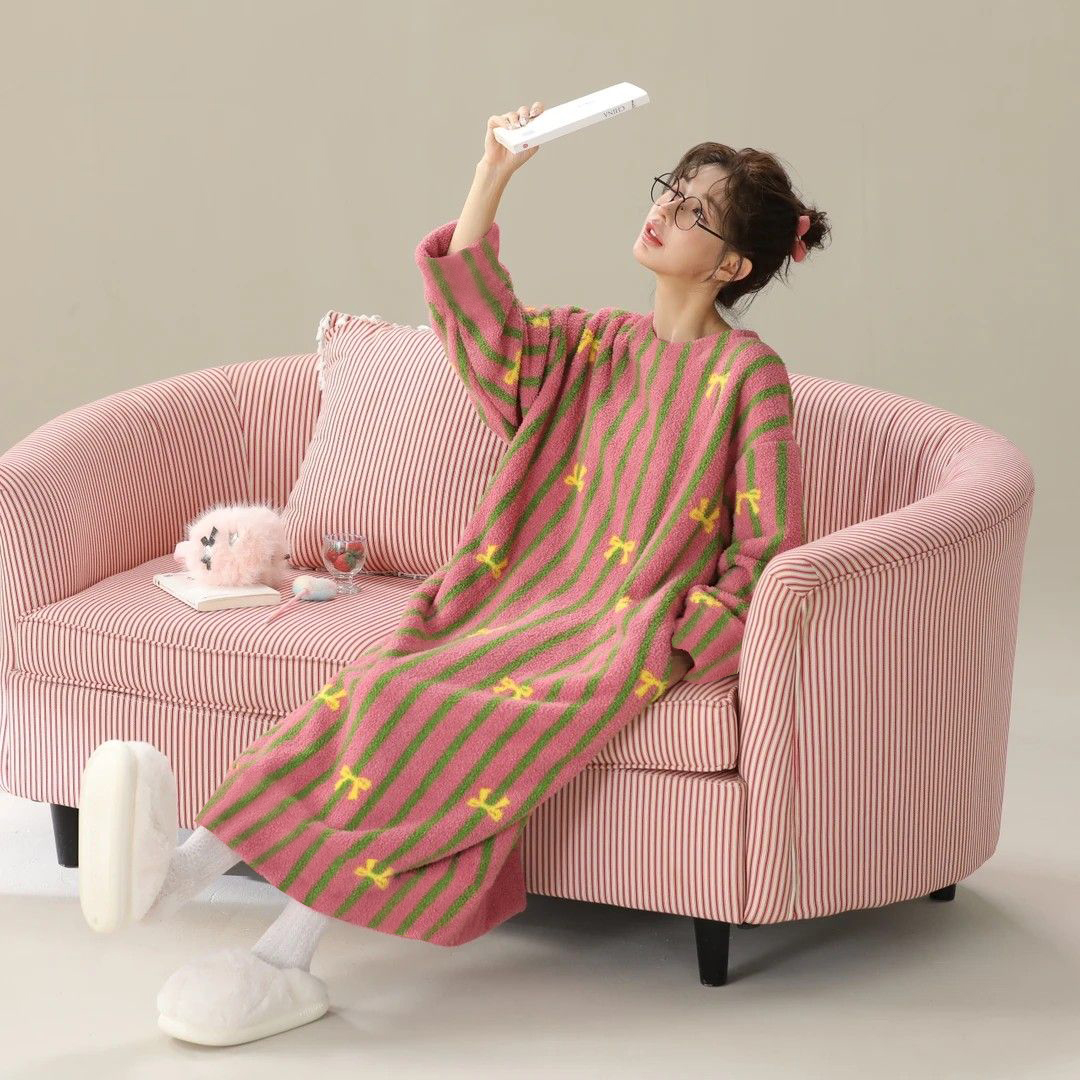 Women's Summer Pure Cotton Camisole Sleep Dress, Loose Fit, Breathable photo 2 (style SM-FD3790)