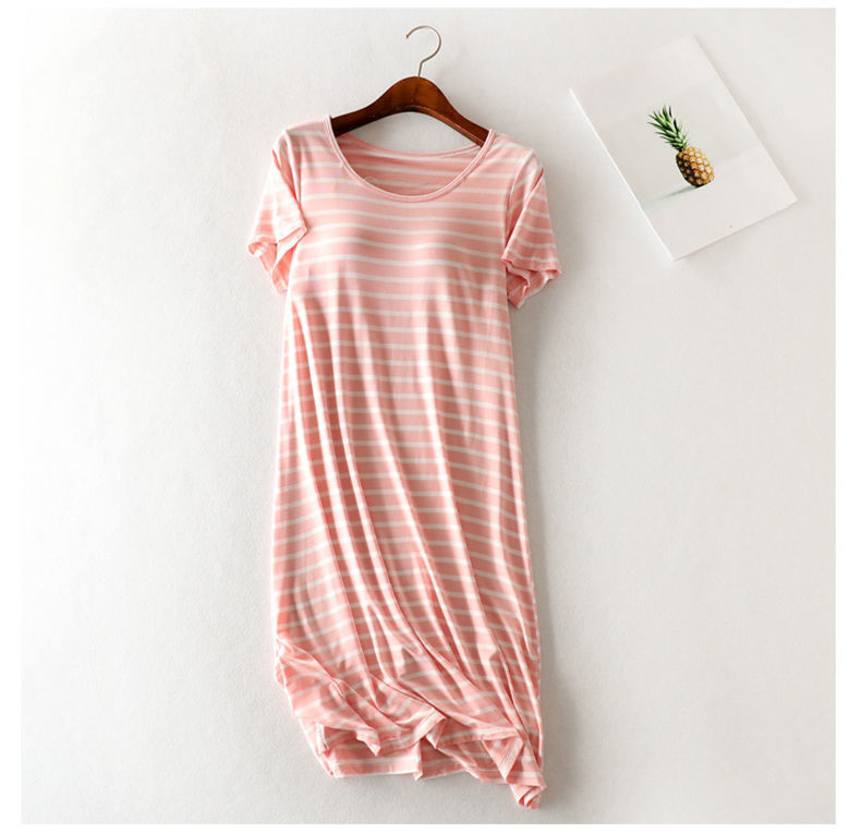 Summer Cotton Homewear Women Short Sleeve Shorts 2 Pcs Breathable Comf photo 1 (style local-XF)