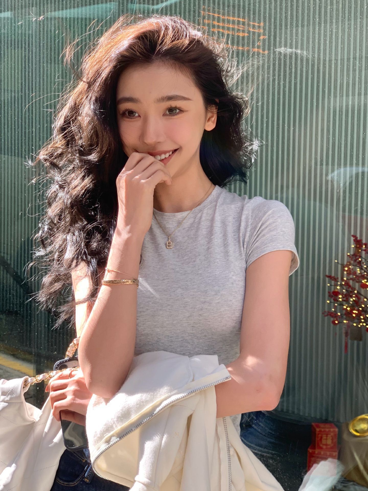 2026 New Short Sleeve T-Shirt Women Summer Korean Slim Solid Inner Round Neck Shoulder