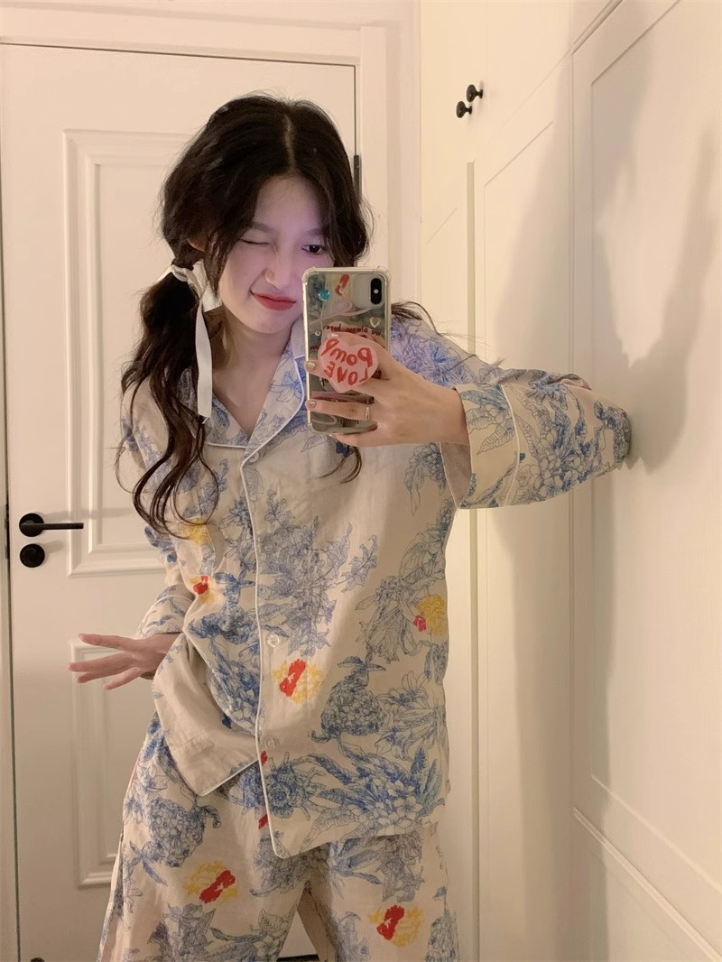 Summer Cotton-Like Camisole Nightgown Women Loose Slim Breathable Home photo 4 (style 13)