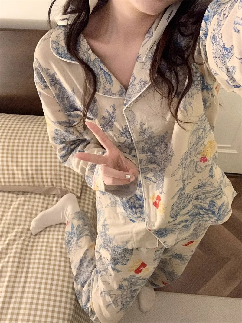Summer Cotton-Like Camisole Nightgown Women Loose Slim Breathable Home photo 5 (style 13)