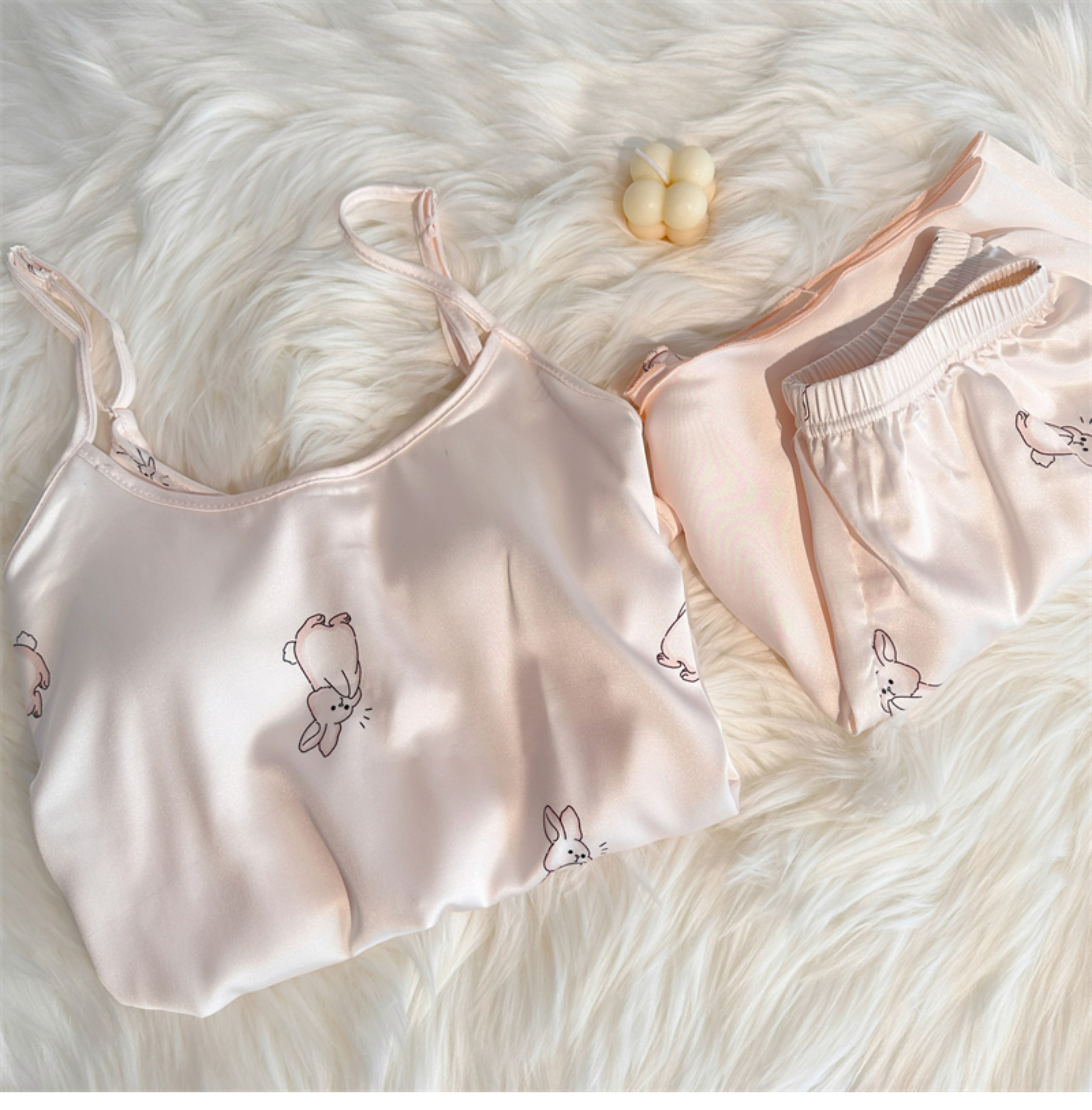 Summer Ice Silk Homewear Women Short Sleeve Shorts 2 Pcs Breathable Co photo 4 (style 18)