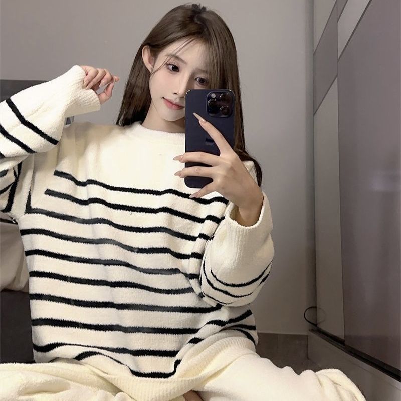 Summer Cotton Cardigan Homewear Women Short Sleeve Shorts 2 Pcs Breath photo 6 (style 36)