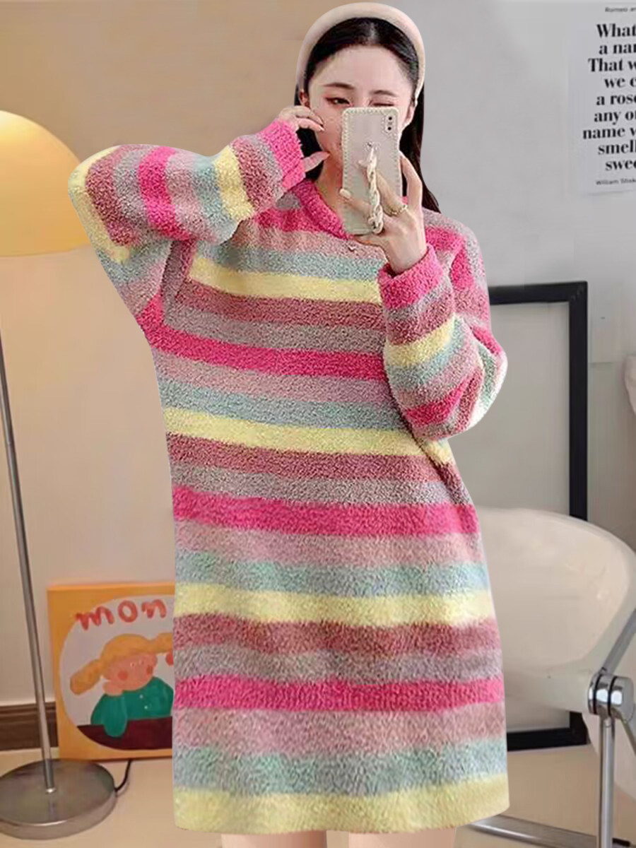 Summer Cotton Camisole Nightgown Women Loose Slim Breathable Home Dres photo 6 (style 22)