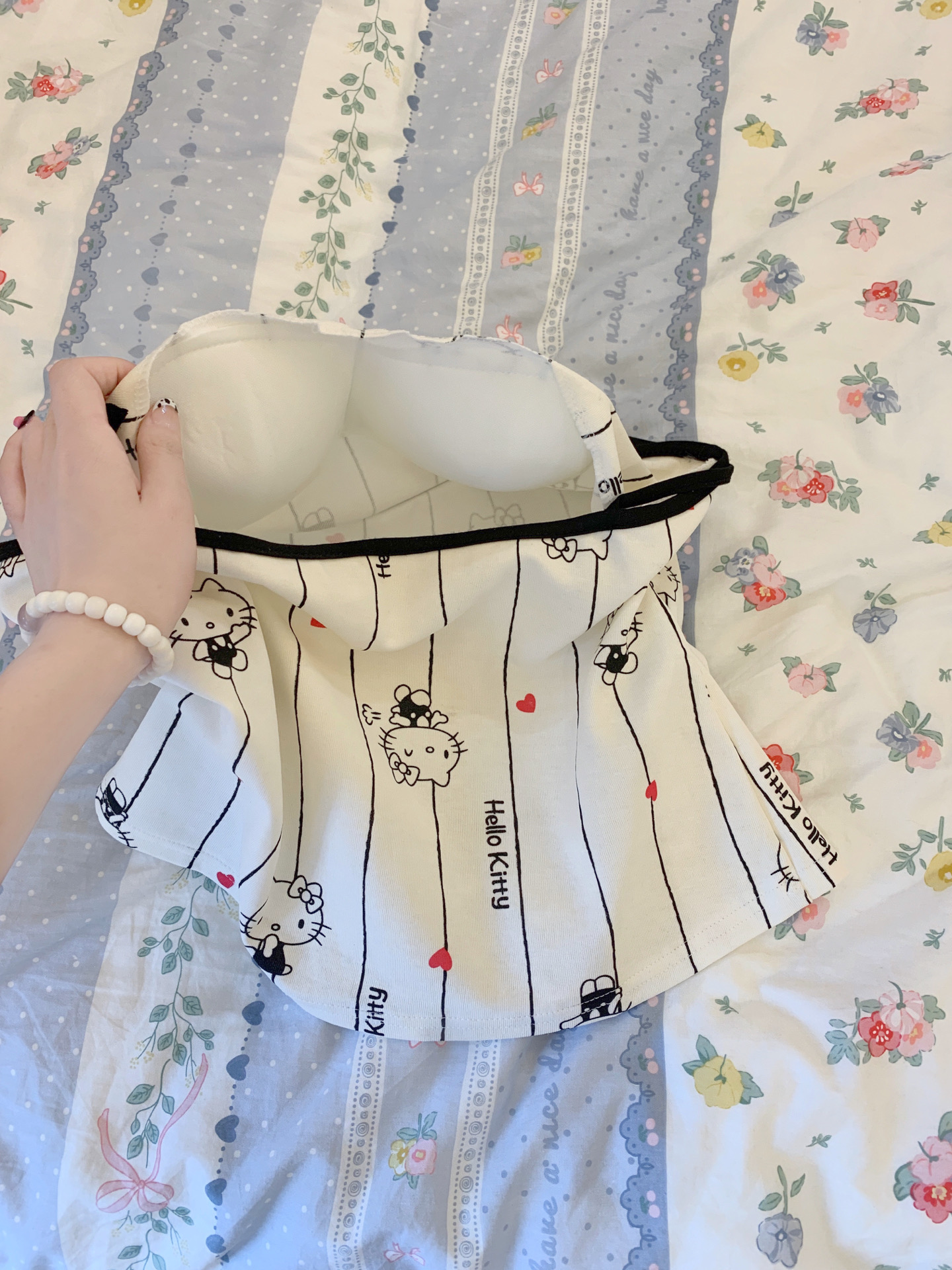 Summer Cotton With Pads Camisole Homewear Women Short Sleeve Shorts 2 photo 2 (style 12)