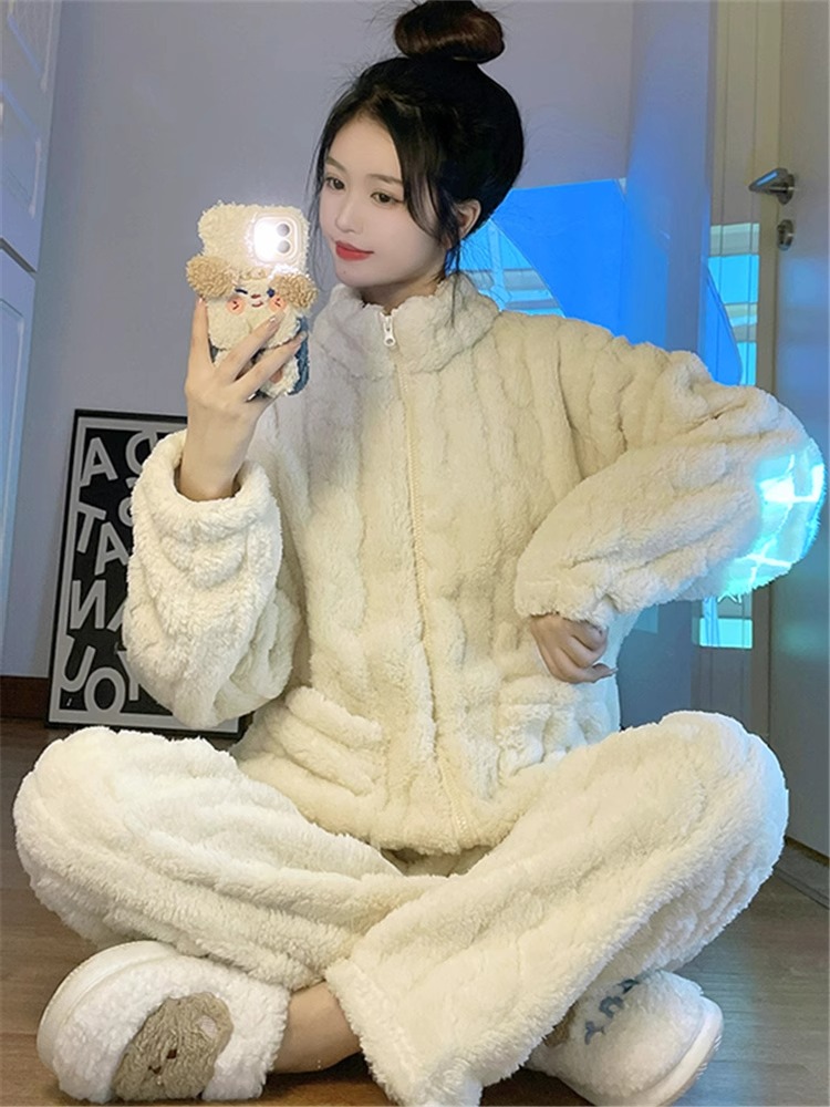 Summer Cotton Homewear Women Short Sleeve Shorts 2 Pcs Breathable Comf photo 2 (style local-四只纯色提花)