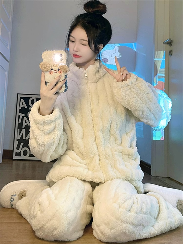 Summer Cotton Homewear Women Short Sleeve Shorts 2 Pcs Breathable Comf photo 3 (style local-四只纯色提花)